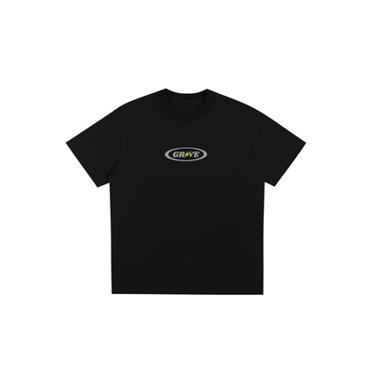 Groove Black T-shirt Laziness Kills Ambition