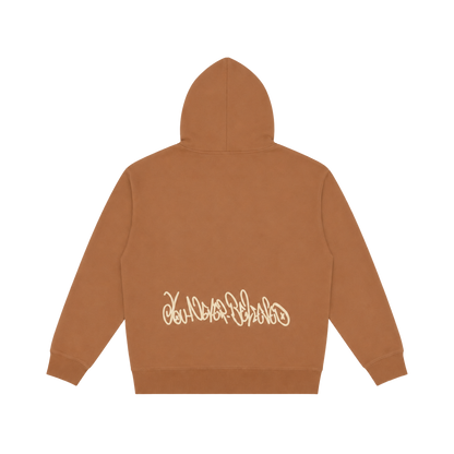 Brown Groove Hoodie "YouNeverBelieved"